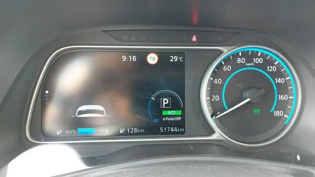 Usata Nissan Leaf Tekna 80 kW (109 CV) 2019 Bianco Utilitaria