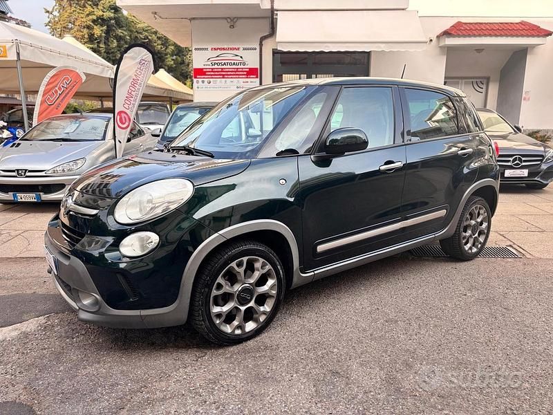 Verde Usata 2016 Fiat 500L Trekking Monovolume | 7490 € (Cara) - Immagine 1/4