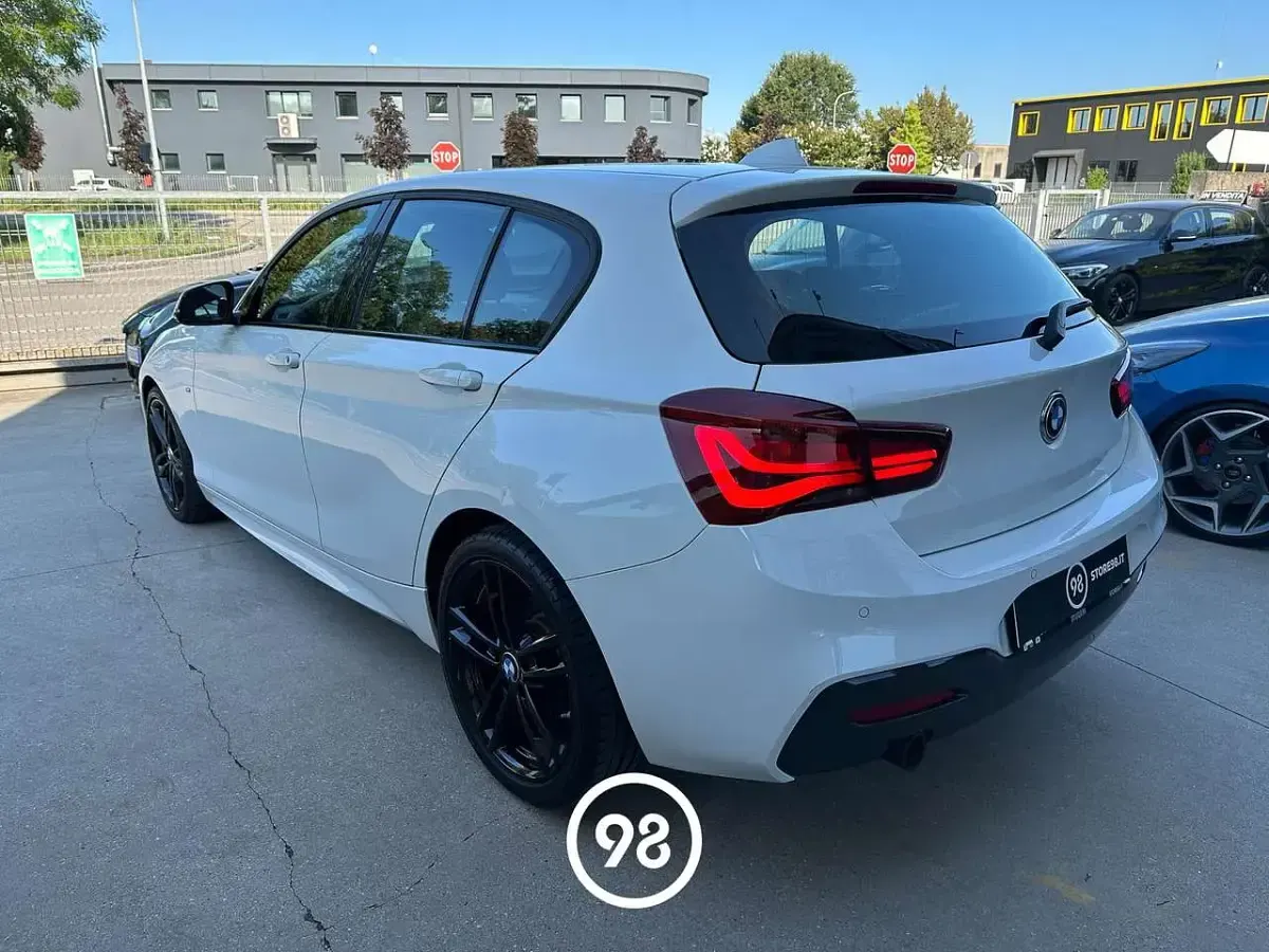 Usata BMW 118 M Sport 136 CV (100 kW) 2018 Bianco Berlina