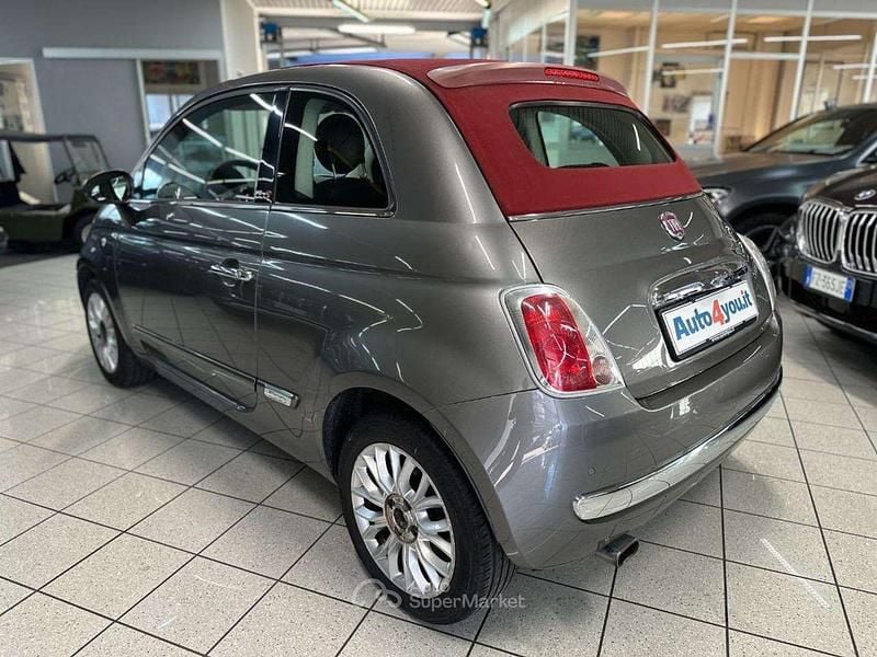 Usata Fiat 500C Pop 69 CV (50 kW) 2014 Grigio Cabrio