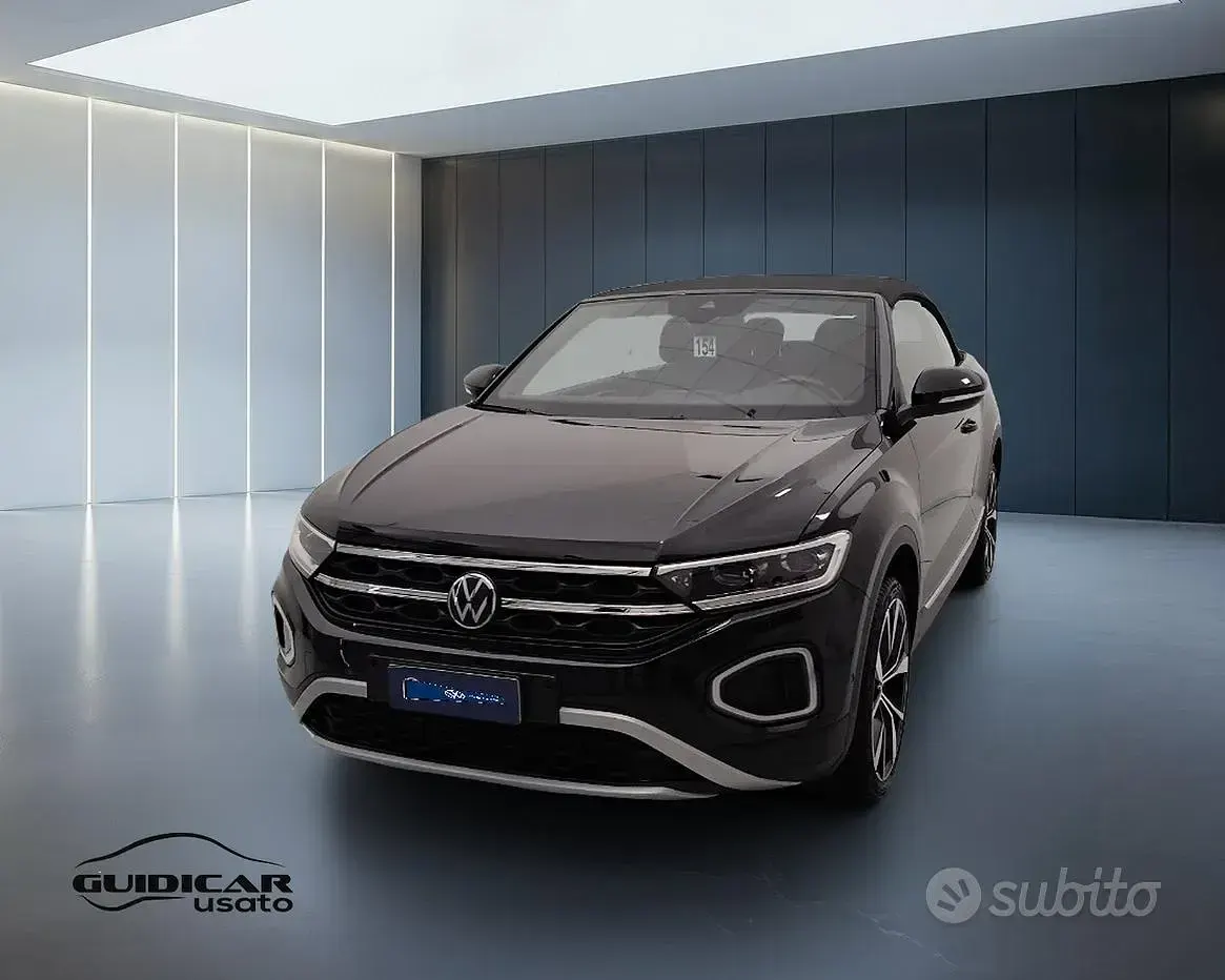 Usata VW T-Roc Style 110 CV (80 kW) 2023 Nero SUV