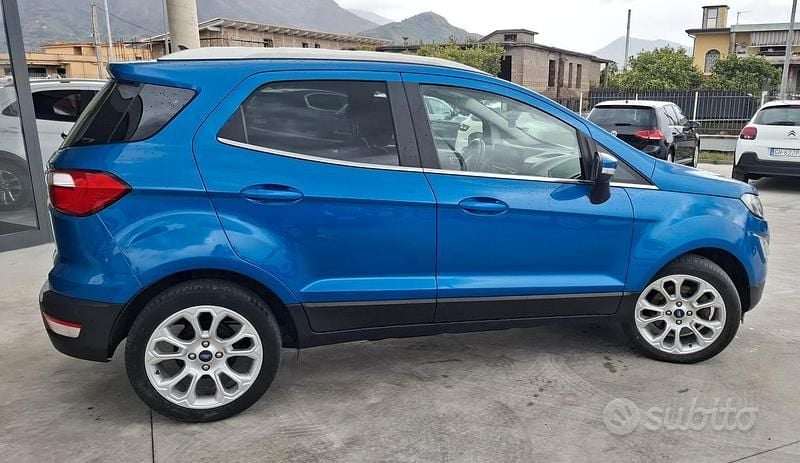 Usata Ford Ecosport Titanium 95 CV (69 kW) 2020 Blu SUV