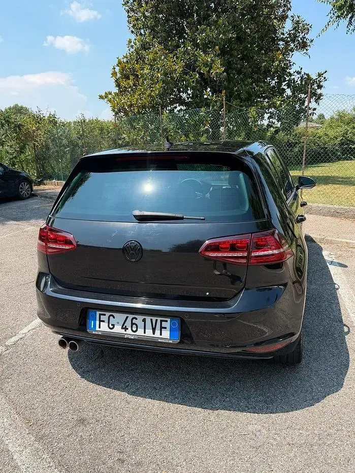 Usata VW Golf VII GTD 184 CV (135 kW) 2017 Nero Station wagon