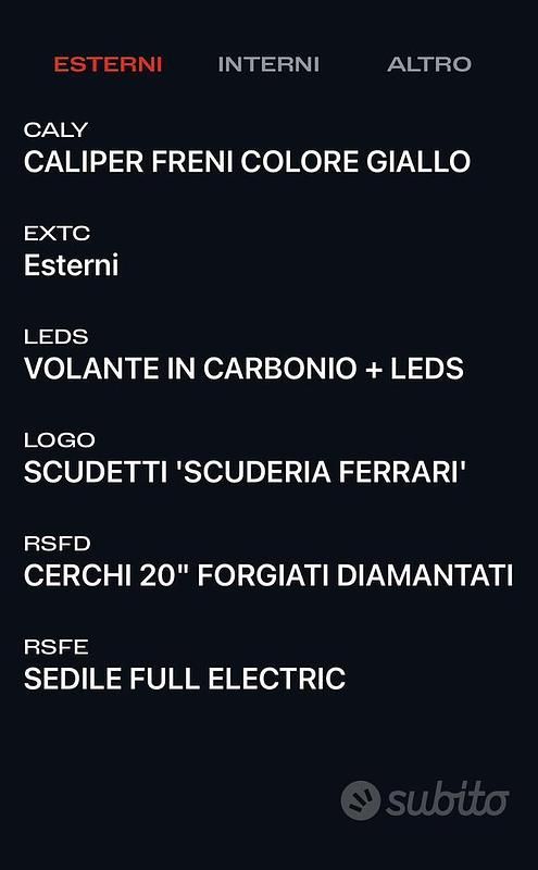 Usata Ferrari Portofino 620 CV (456 kW) 2019 Rosso Cabrio