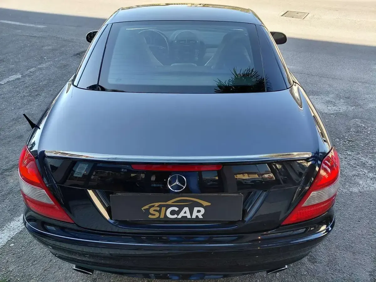 Usata Mercedes SLK200 163 CV (119 kW) 2005 Blu/azzurro Cabrio
