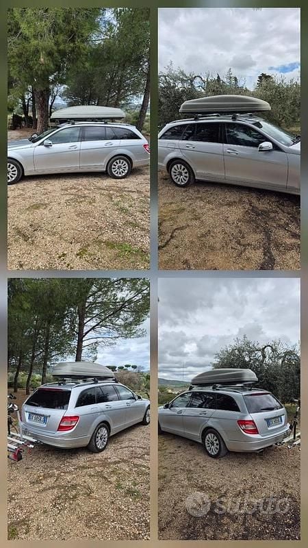 Usata Mercedes C220 Elegance 170 CV (125 kW) 2009 Grigio Station wagon