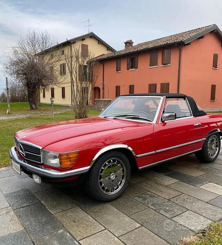 Usata Mercedes SL280 1984 Rosso Cabrio