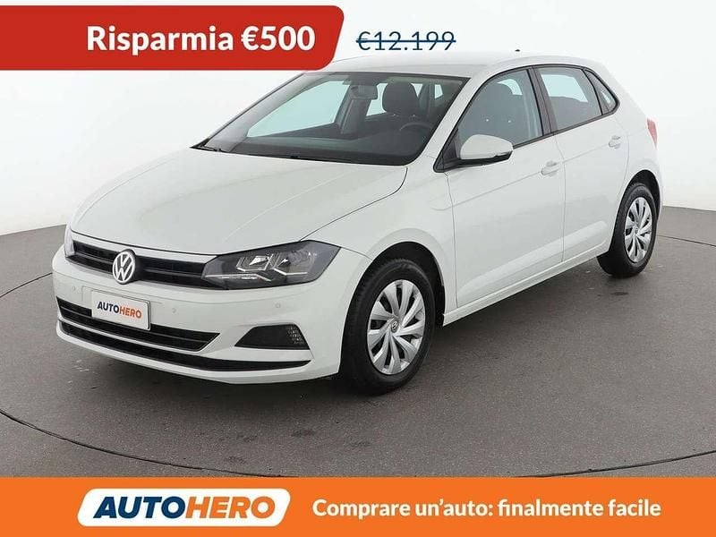 Usata VW Polo Trendline 80 CV (58 kW) 2018 Bianco Utilitaria