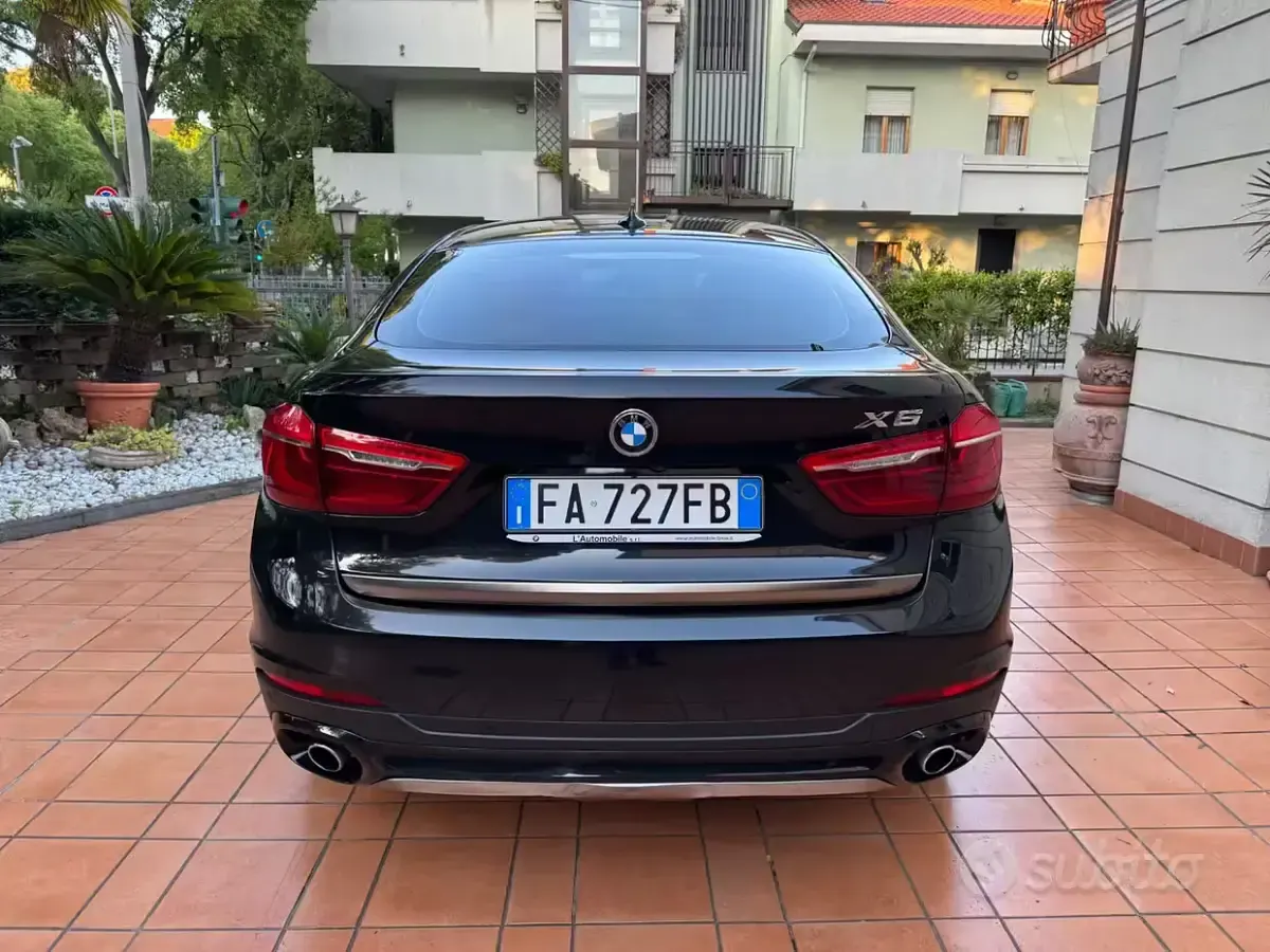 Usata BMW X6 258 CV (189 kW) 2015 Nero SUV