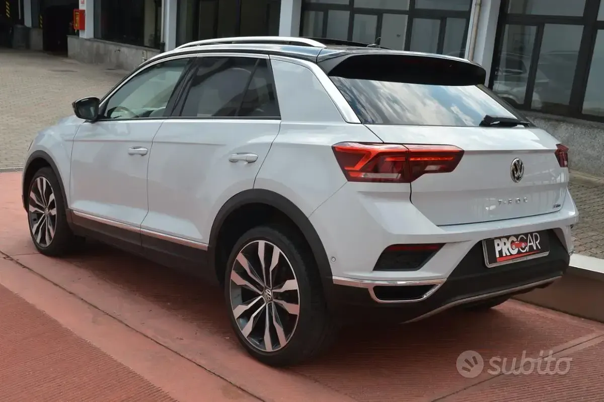 Usata VW T-Roc Edition 190 CV (139 kW) 2018 Bianco SUV