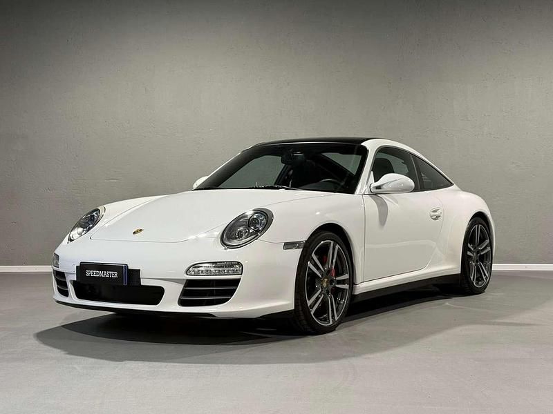 Usata Porsche 997 385 CV (283 kW) 2009 Bianco carrara Cabrio