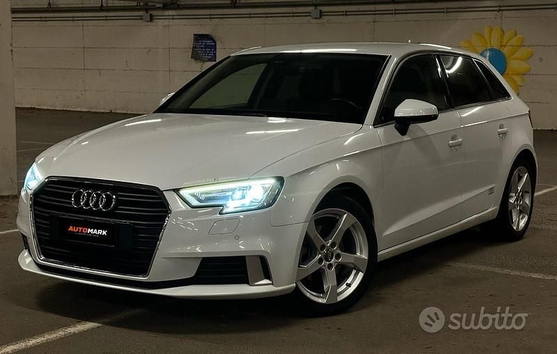 Usata Audi A3 2018 Bianco Berlina