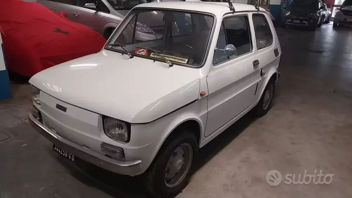 Usata Fiat 126 1970 Bianco Utilitaria