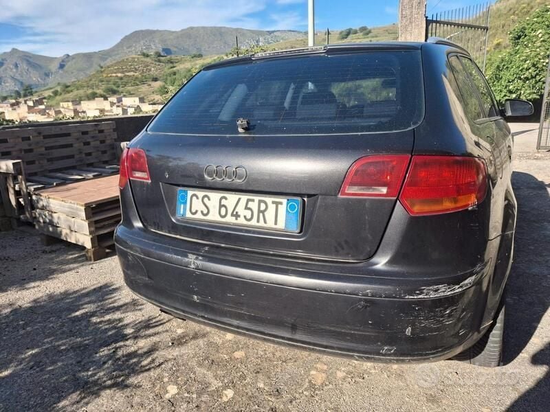 Usata Audi A3 150 CV (110 kW) 2005 Nero Berlina