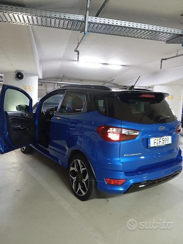 Usata Ford Ecosport ST-Line 125 CV (91 kW) 2022 Blu SUV