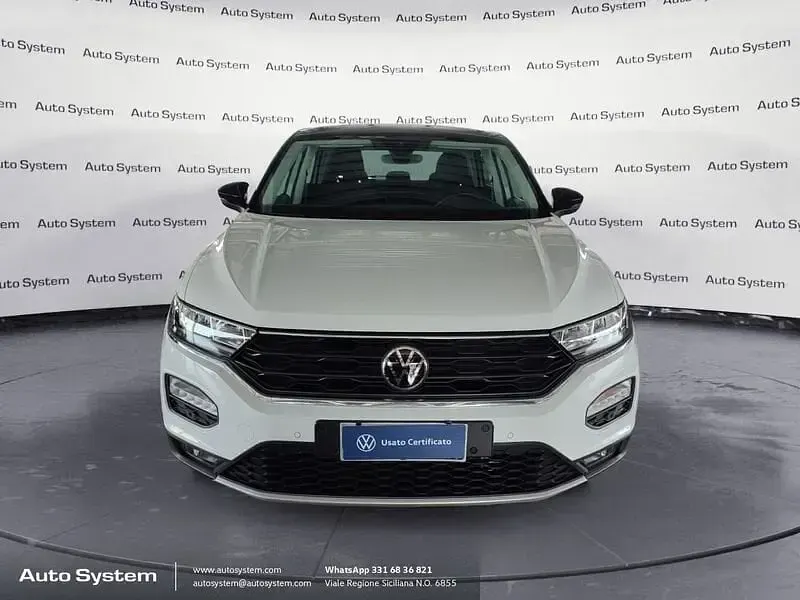 Usata VW T-Roc Style 110 CV (80 kW) 2021 Bianco SUV
