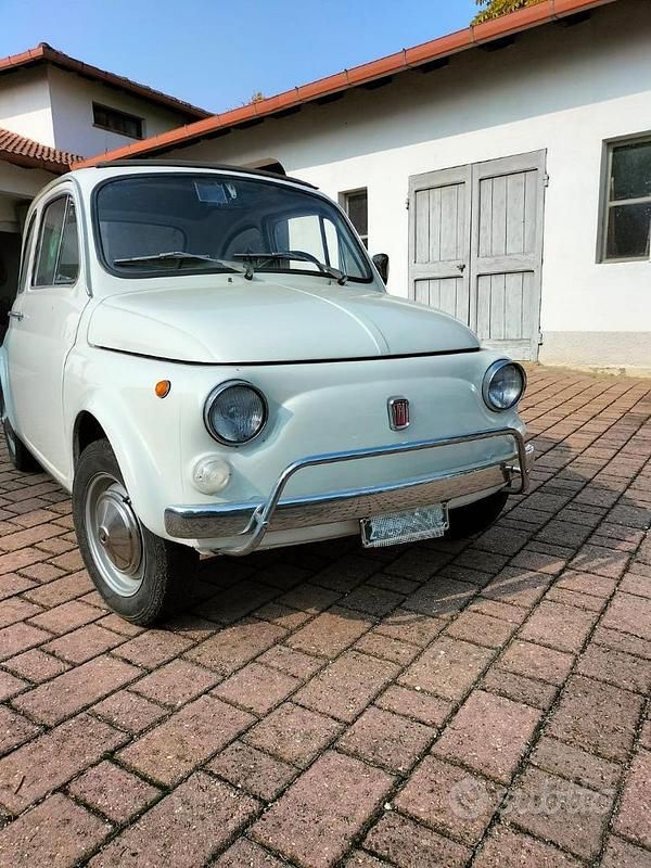 Bianco Usata 1970 Fiat 500 Due volumi | 6500 € - Immagine 1/4
