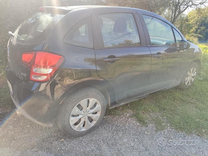 Usata Citroën C3 Seduction 68 CV (50 kW) 2011 Nero Utilitaria