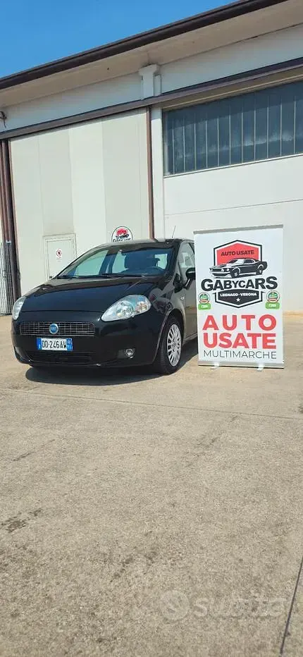 Usata Fiat Grande Punto 65 CV (47 kW) 2006 Nero Utilitaria