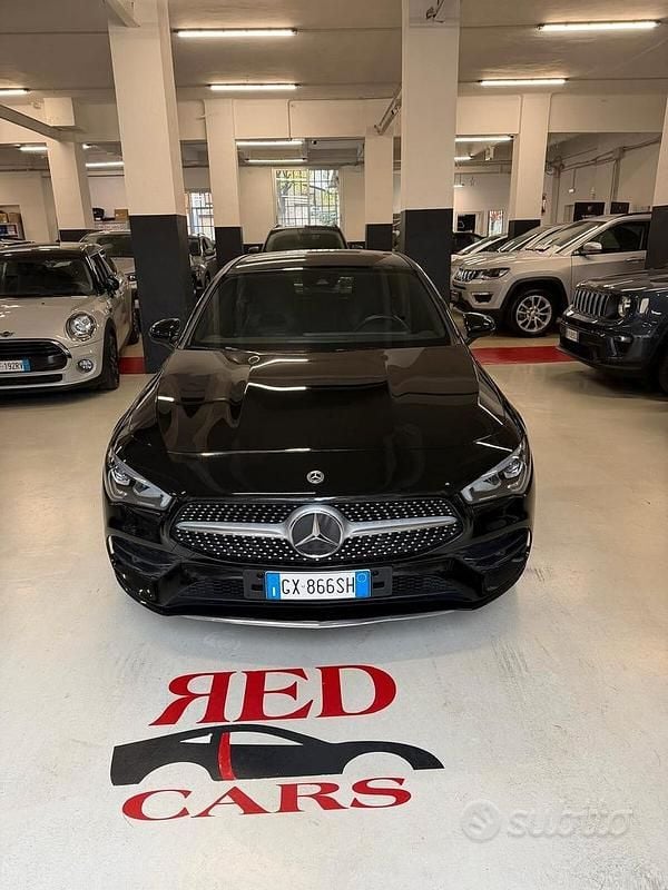 Usata Mercedes CLA200 Premium 163 CV (119 kW) 2022 Nero Berlina