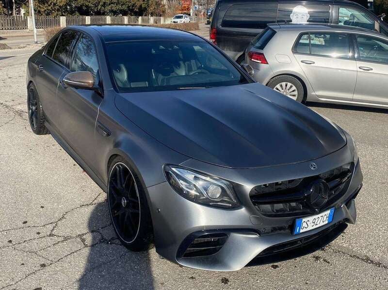 Usata Mercedes E63 AMG AMG 612 CV (450 kW) 2018 Grigio Berlina