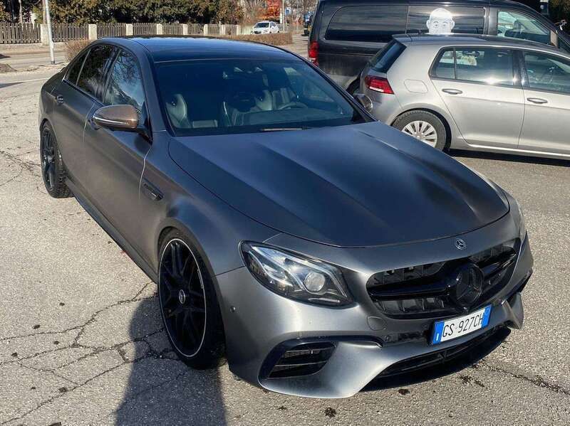 Usata Mercedes E63 AMG AMG 612 CV (450 kW) 2018 Grigio Berlina