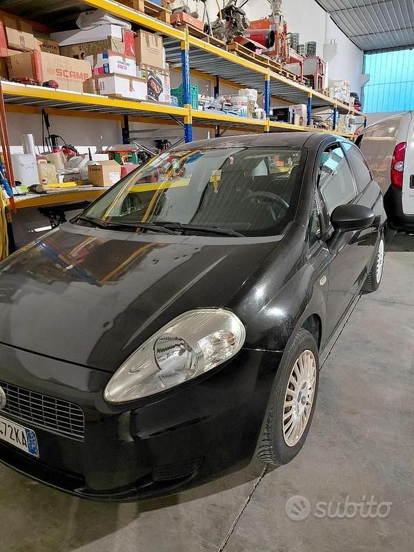 Usata Fiat Punto 2007 Nero Utilitaria
