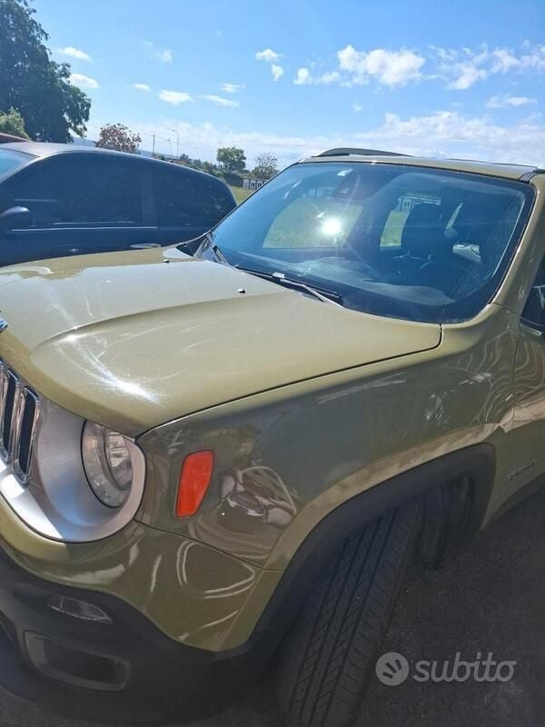 Usata Jeep Renegade 140 CV (102 kW) 2014 Verde SUV