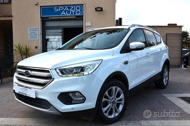 Usata Ford Kuga S 120 CV (88 kW) 2019 Bianco SUV