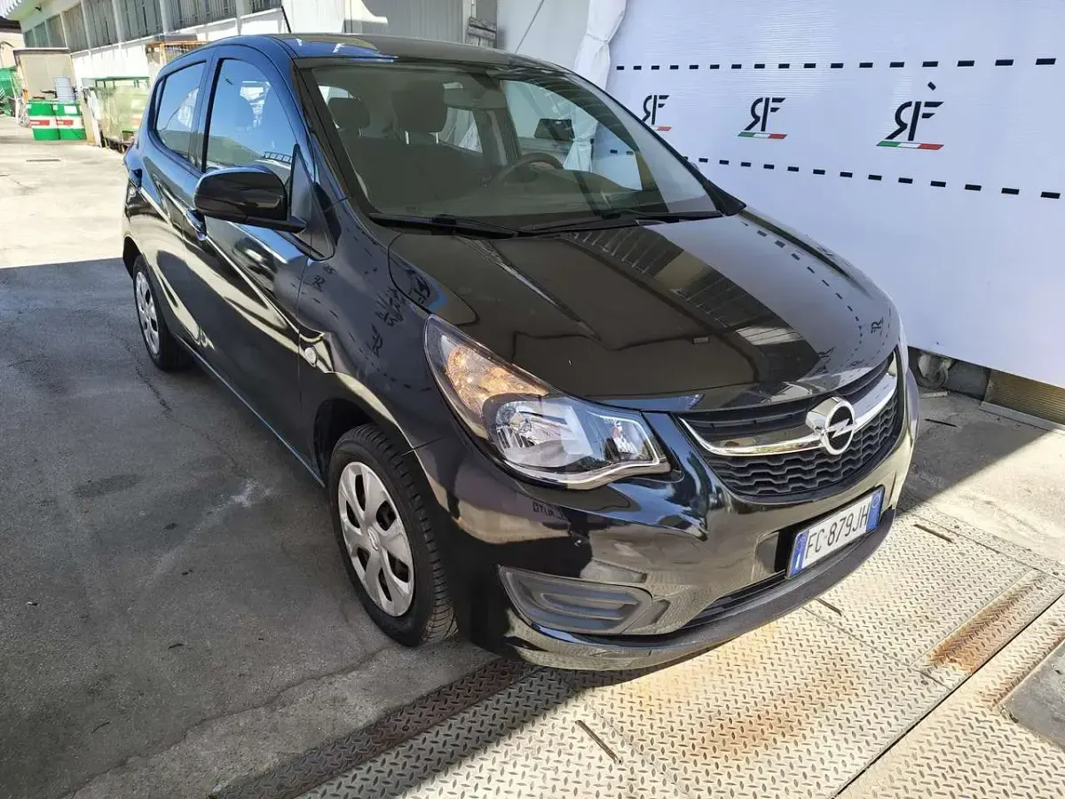 Usata Opel Karl 75 CV (55 kW) 2015 Nero Utilitaria