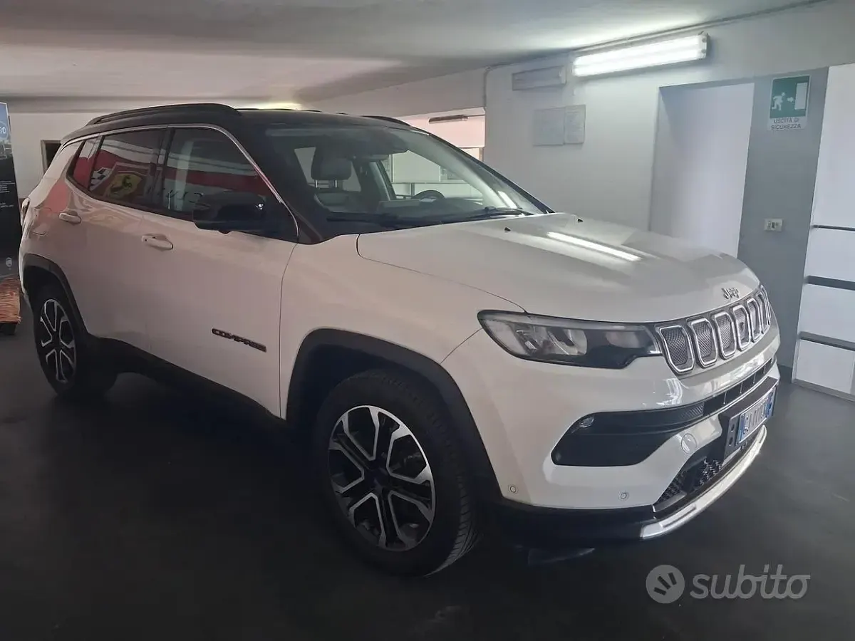 Usata Jeep Compass Limited 131 CV (96 kW) 2022 Bianco SUV
