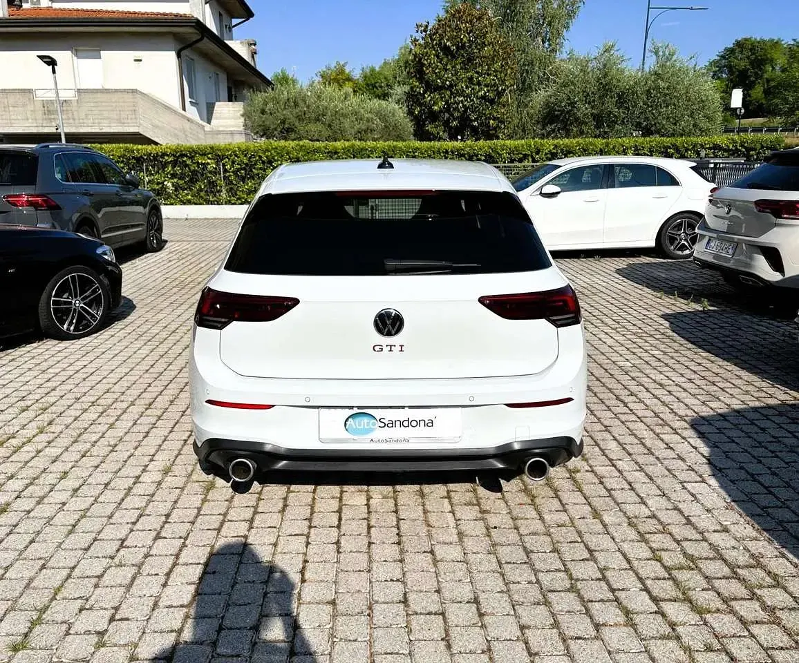 Usata VW Golf GTI 245 CV (180 kW) 2023 Bianco Coupé