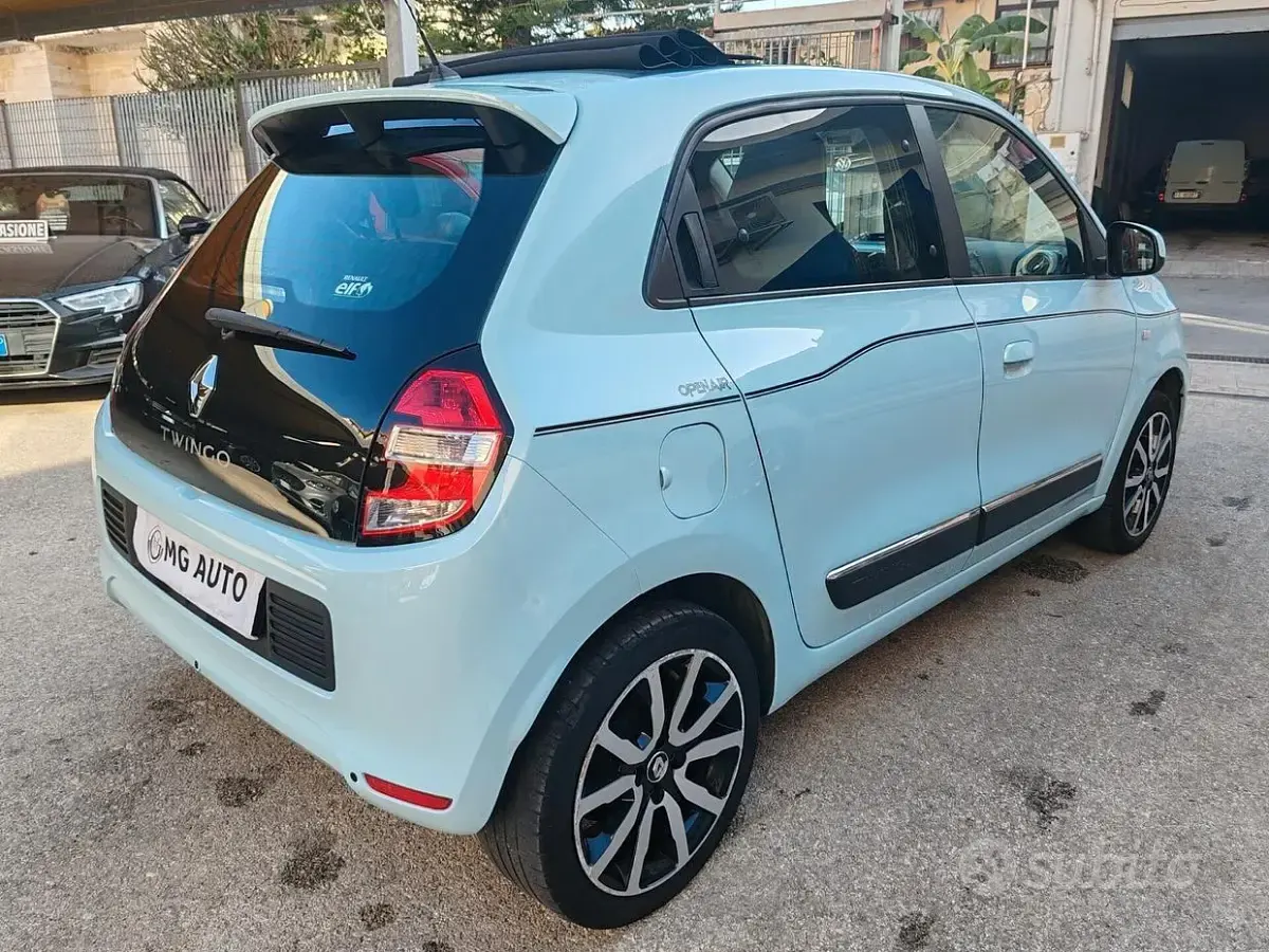 Usata Renault Twingo SE 69 CV (50 kW) 2015 Blu Utilitaria