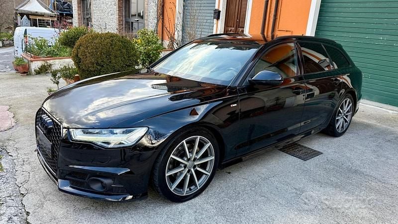 Usata Audi A6 S-Line 190 CV (139 kW) 2018 Nero Station wagon