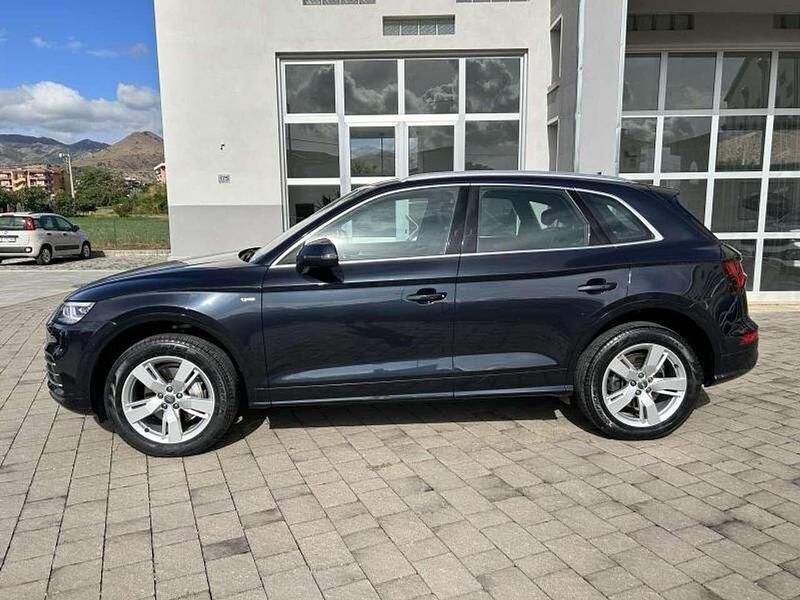 Usata Audi Q5 S-line plus 190 CV (139 kW) 2018 Blu SUV