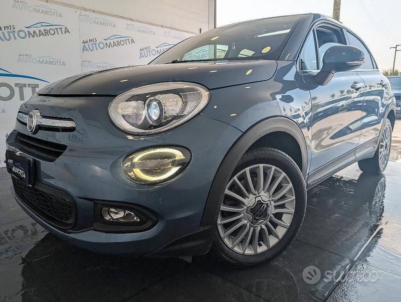 Usata Fiat 500X Lounge 120 CV (88 kW) 2017 Blu/azzurro SUV