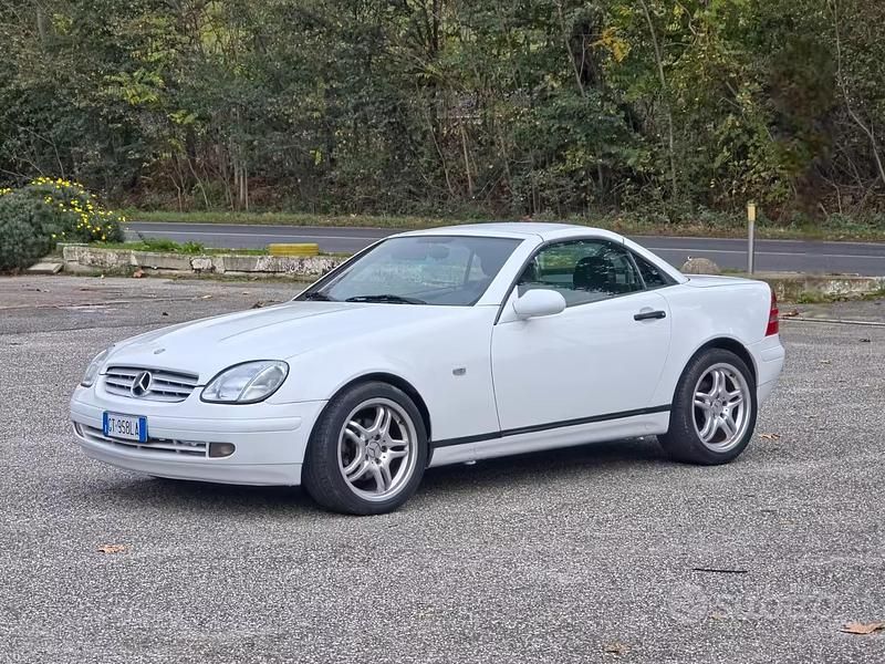 Usata Mercedes SLK200 191 CV (140 kW) 1997 Bianco Cabrio