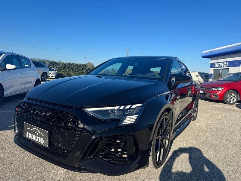 Usata Audi RS3 Ambiente 400 CV (294 kW) 2024 Nero Berlina