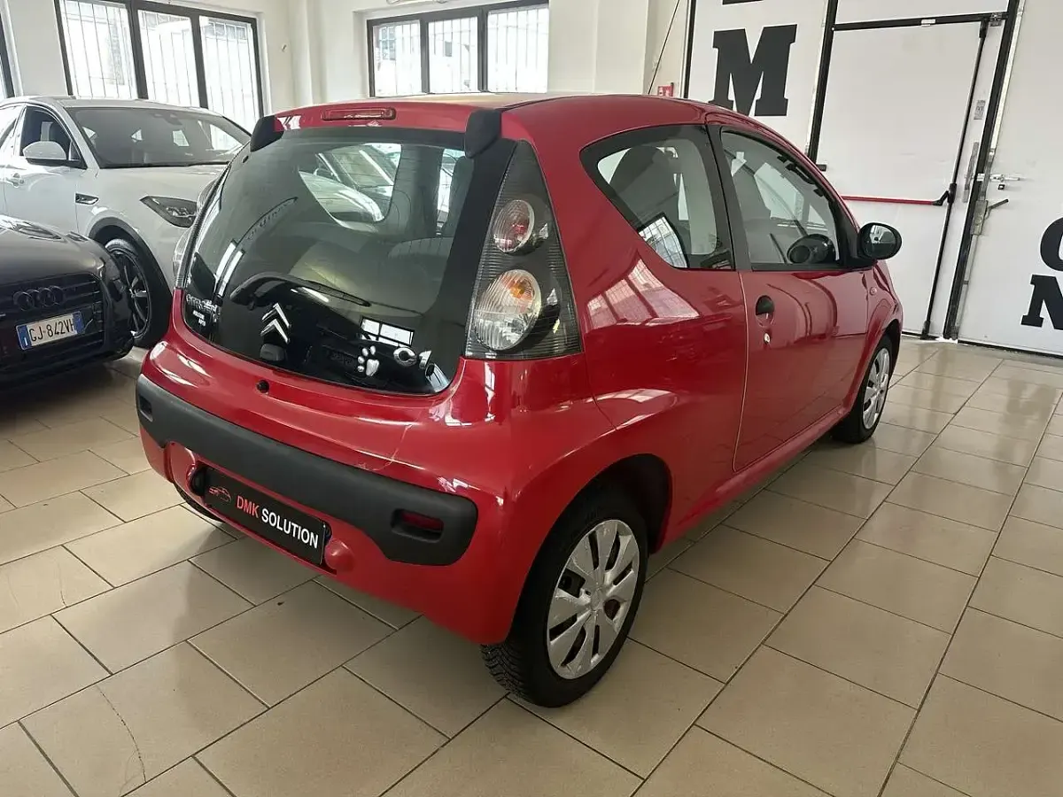 Usata Citroën C1 Style 68 CV (50 kW) 2009 Rosso Utilitaria