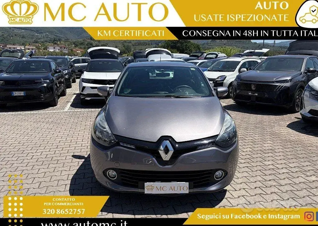 Usata Renault Clio IV 73 CV (53 kW) 2015 Grigio Berlina
