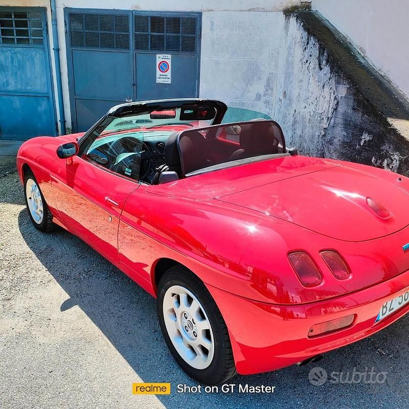 Usata Fiat Barchetta 131 CV (96 kW) 2002 Rosso Cabrio