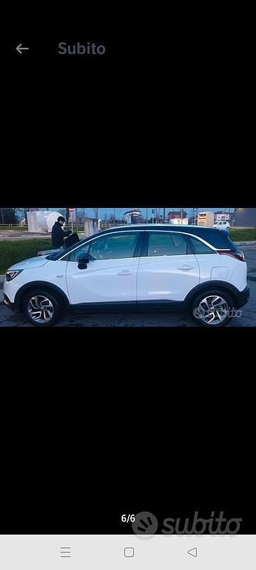 Usata Opel Crossland Innovation 2018 Bianco SUV