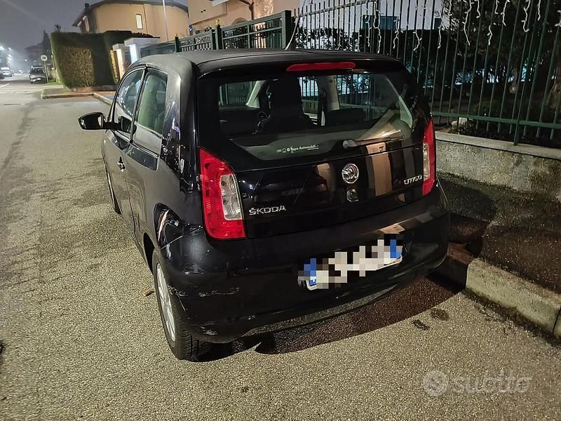 Usata Skoda Citigo 60 CV (44 kW) 2012 Nero Utilitaria