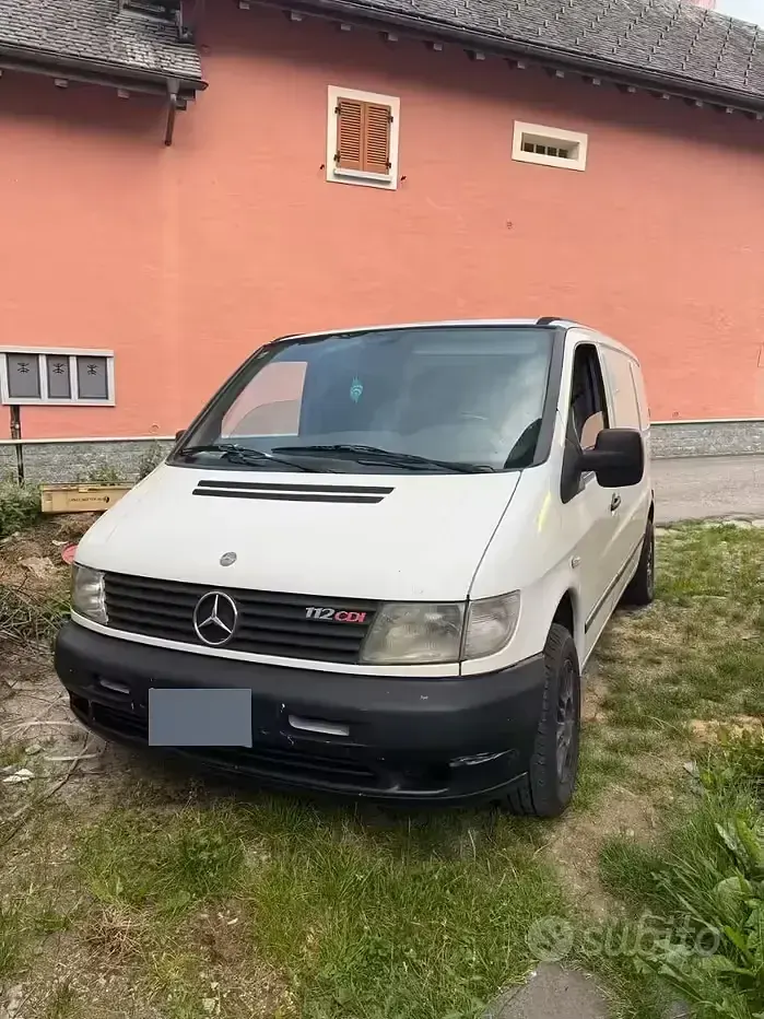 Usata Mercedes Vito 122 CV (89 kW) 2001 Bianco Furgone