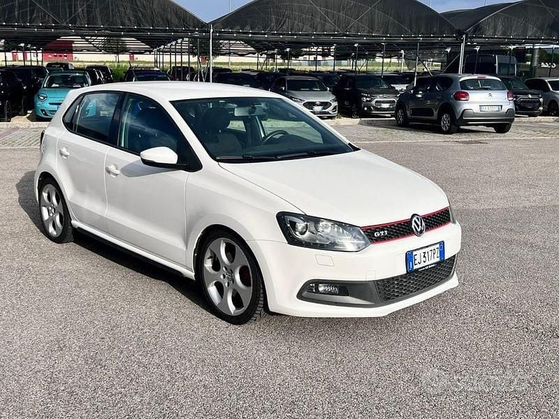 Usata VW Polo GTI 179 CV (131 kW) 2011 Bianco Utilitaria