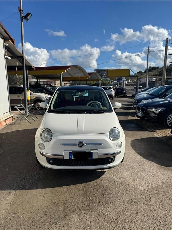 Usata Fiat 500 95 CV (69 kW) 2011 Bianco Berlina