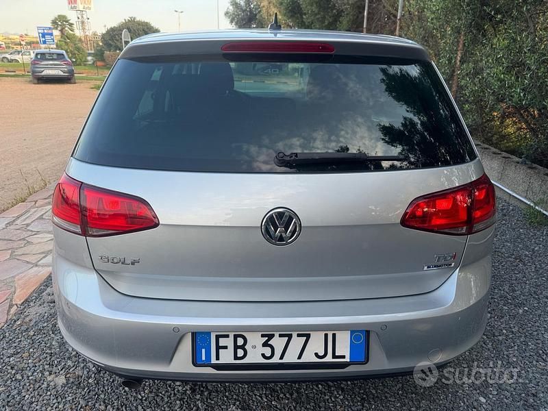 Usata VW Golf VII Comfortline 110 CV (80 kW) 2014 Grigio Berlina