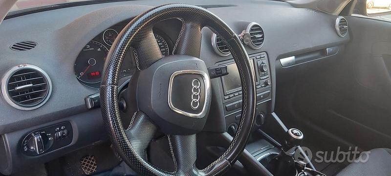 Usata Audi A3 2010 Nero Utilitaria