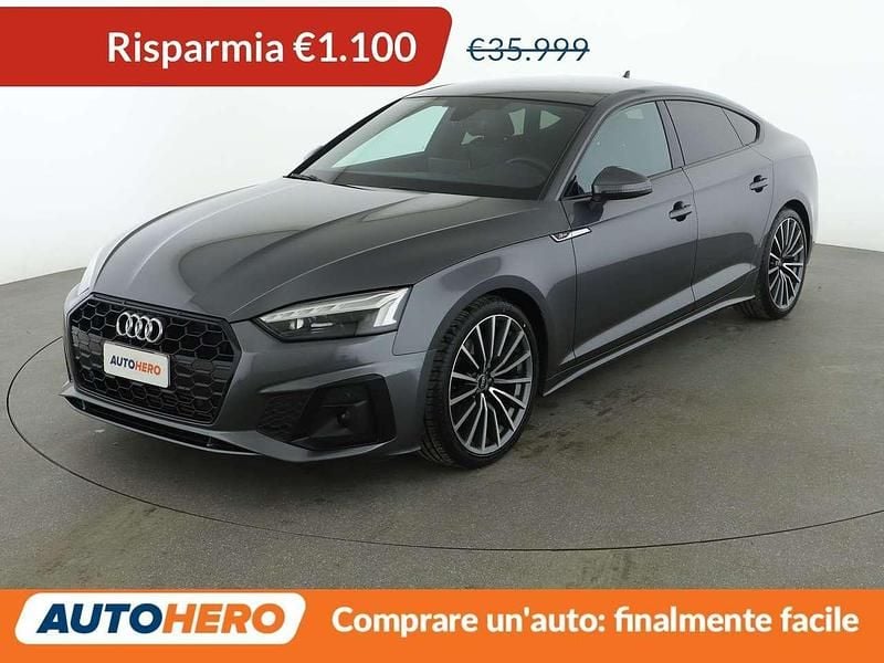 Usata Audi A5 S-Line 150 CV (110 kW) 2023 Grigio Berlina