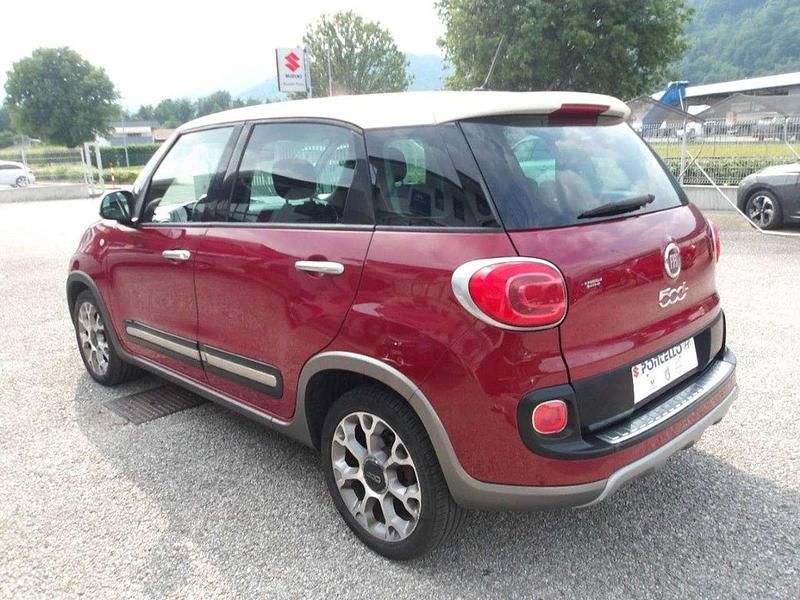 Usata Fiat 500L Trekking 95 CV (69 kW) 2015 Rosso Monovolume